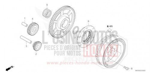 STARTING CLUTCH NC750XAS de 2025